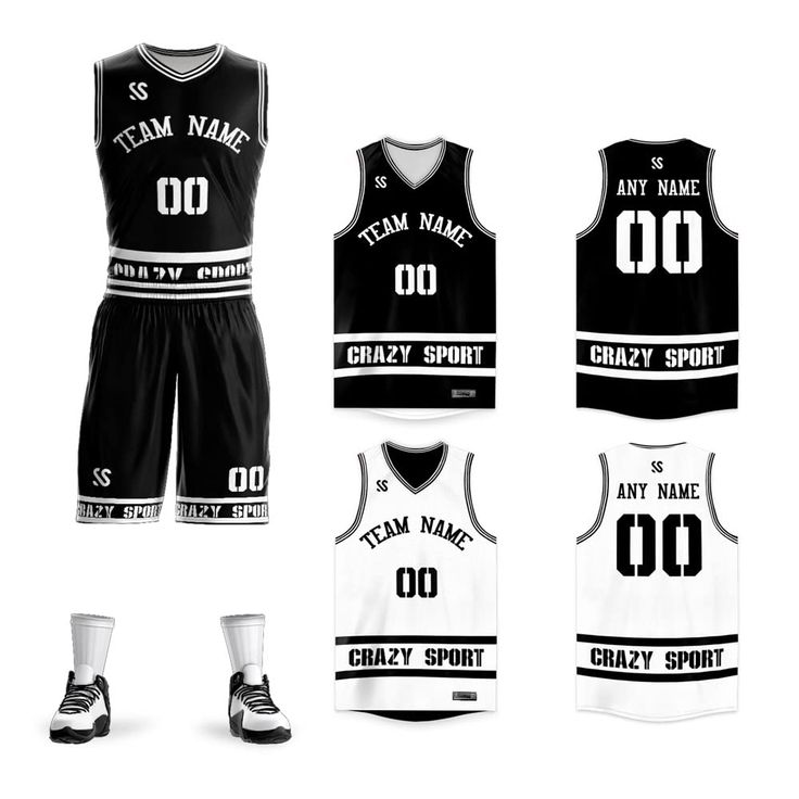 Basketball jersey and shorts performance sample