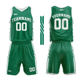 Black basketball hoodie and shorts set with large contrast team graphics